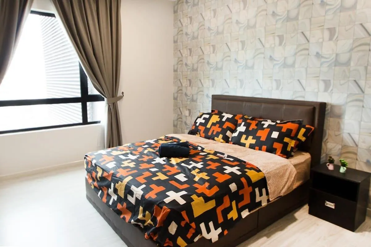 Apartment Modern, High Floor Suasana Suites 05 In Jb Johor Bahru Malaysia