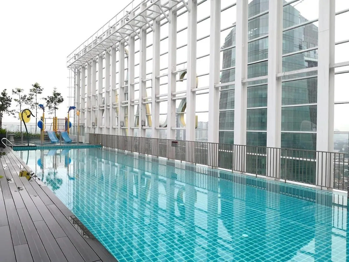 アパート Modern, High Floor Suasana Suites 05 In Jb ジョホールバル マレーシア